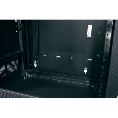 Middle Atlantic Pivot Wall Rack DWR-12-17, equipment rack cabinet interior floor