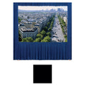 Da-Lite 36601 HD Fast-Fold Deluxe Drapery Kit (Black Drapes, 16:9, 11x19, 245 inch)