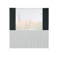 Da-Lite 36673 Fast-Fold Panel Mask (Black, 13x22-4, 4:3)