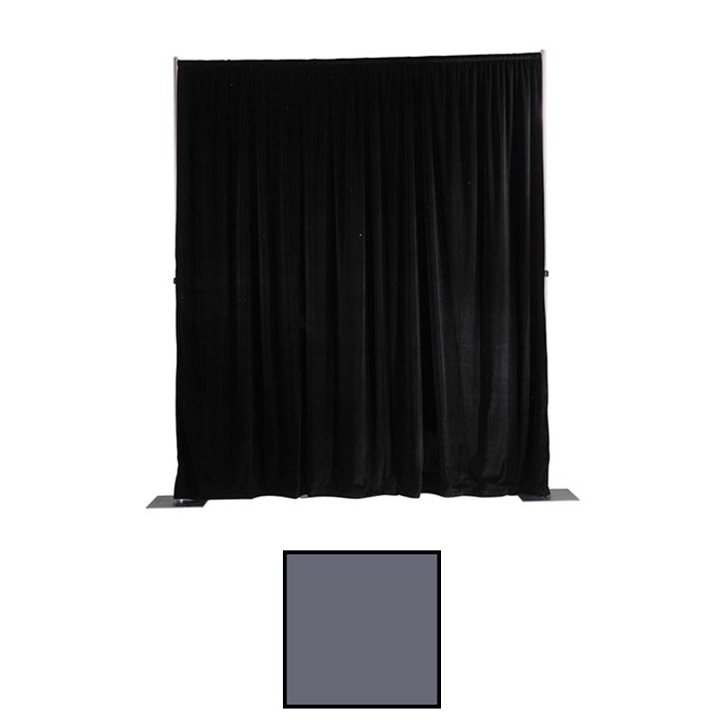 Da-Lite 36801 Background Drapery (Gray, 16x13)