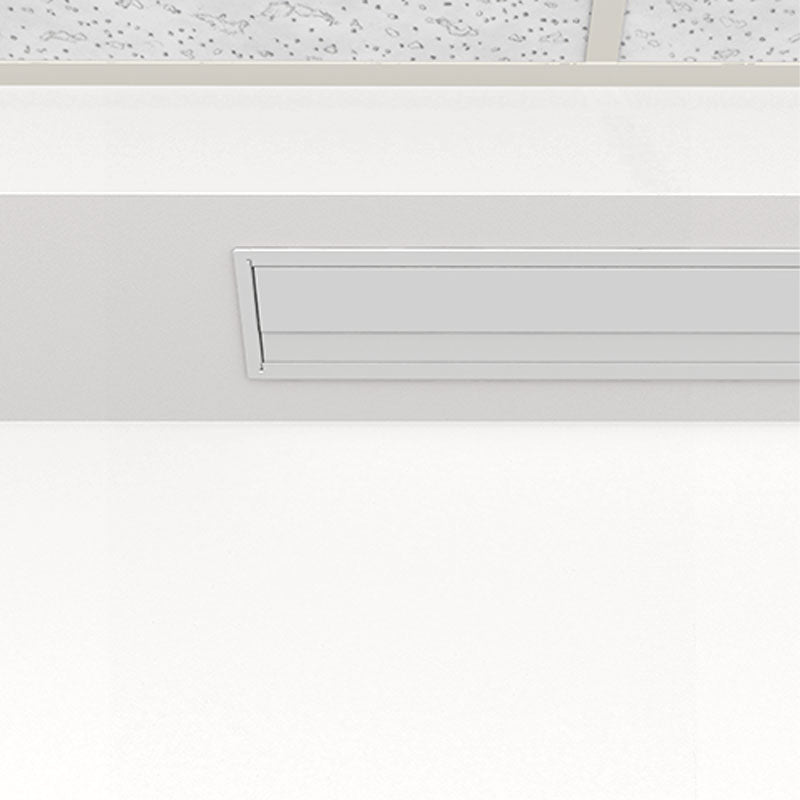Da-Lite 14198E Advantage REC Electric Screen, ceiling recess cover closed