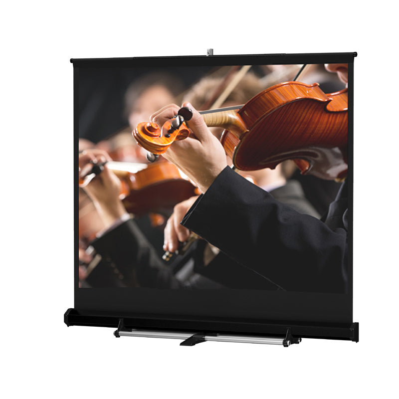 Da-Lite 40253 Floor Model C Screen (Matte White, 1:1, 136 inch)