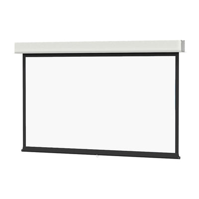 Da-Lite 70285F Advantage Manual with CSR Recessed Screen, front view with white screen surface