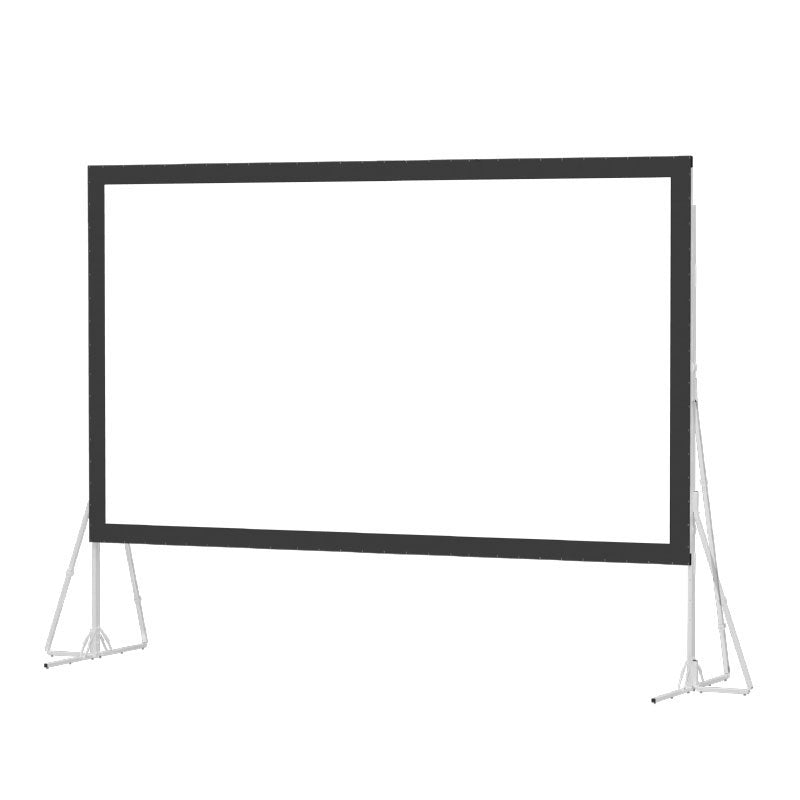 Da-Lite 38351N Heavy Duty Fast-Fold Deluxe Projection Screen, rear view
