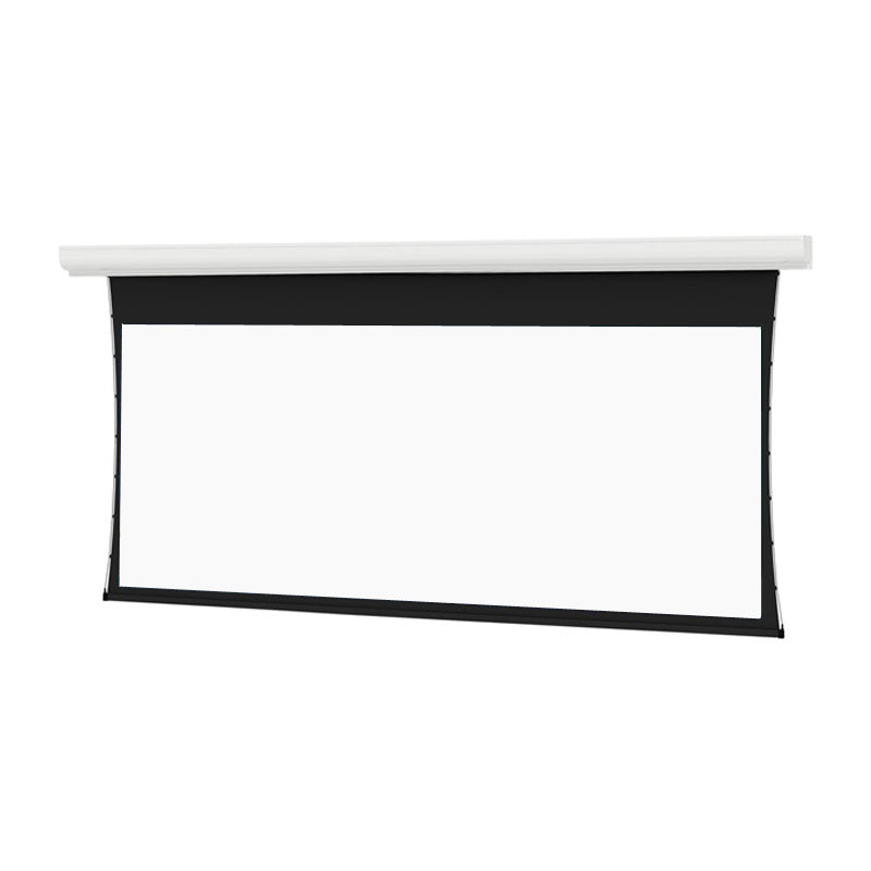 Da-Lite DL15735EL Tensioned Contour Electrol, front view with white screen surface