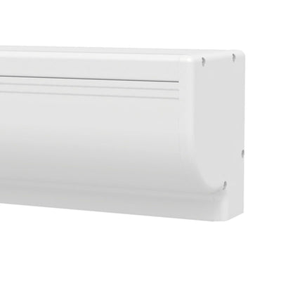 Da-Lite DL15719EL Tensioned Contour Electrol, white housing side detail