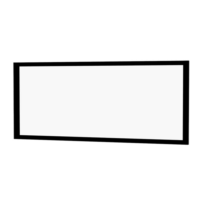 Da-Lite DL15808V Cinema Contour Fixed Frame, ultra-wide projection screen front view with white screen surface