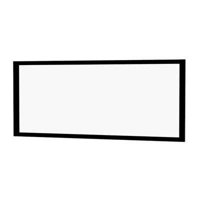 Da-Lite DL15808V Cinema Contour Fixed Frame, ultra-wide projection screen front view with white screen surface
