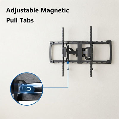 ErgoAV ERMLX1-01B Extend and Fixed TV Wall Mount (Black)