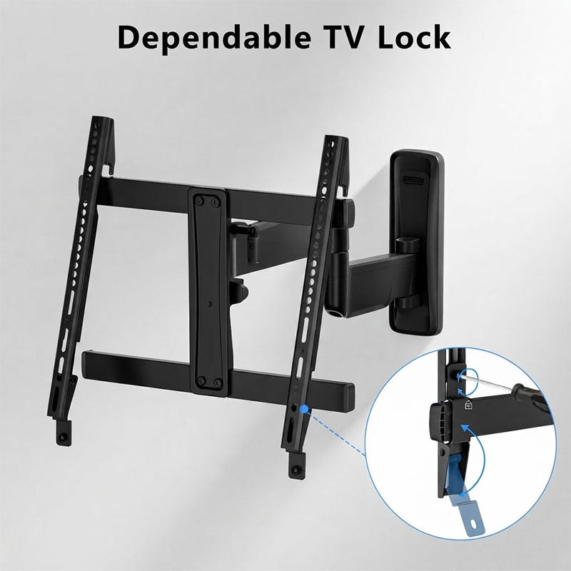 ErgoAV ERMMM9-01B Medium TV Motion Wall Mount (Black)
