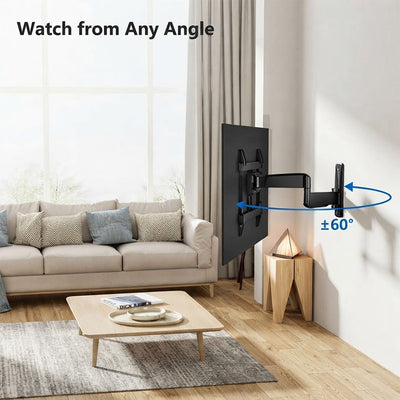 ErgoAV ERMMM9-01B Medium TV Motion Wall Mount (Black)