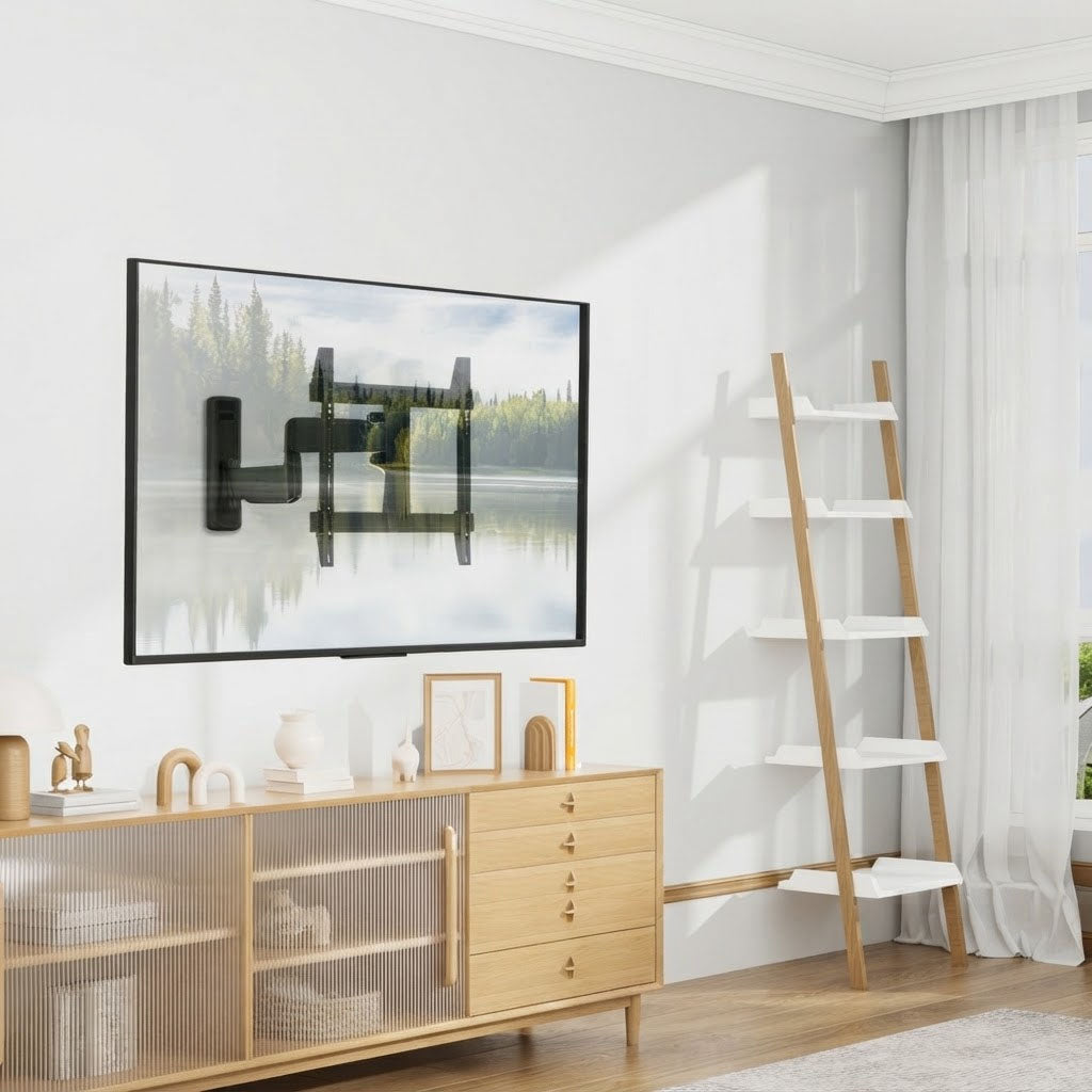 ErgoAV ERMMM9-01B Medium TV Motion Wall Mount (Black)