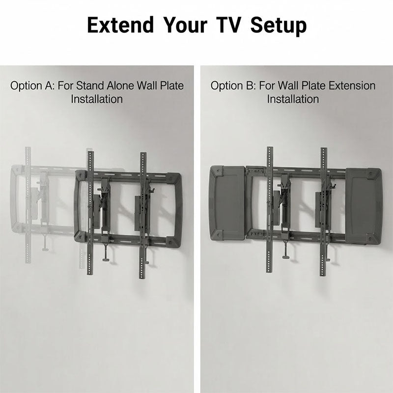 ErgoAV ERMTL3-EXTKIT Extend and Tilt TV Mount Extension Kit (Black)