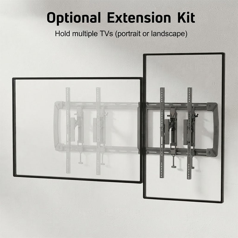 ErgoAV ERMTL3-EXTKIT Extend and Tilt TV Mount Extension Kit (Black)