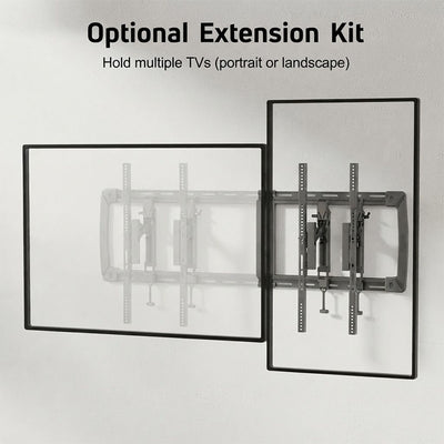 ErgoAV ERMTL3-EXTKIT Extend and Tilt TV Mount Extension Kit (Black)