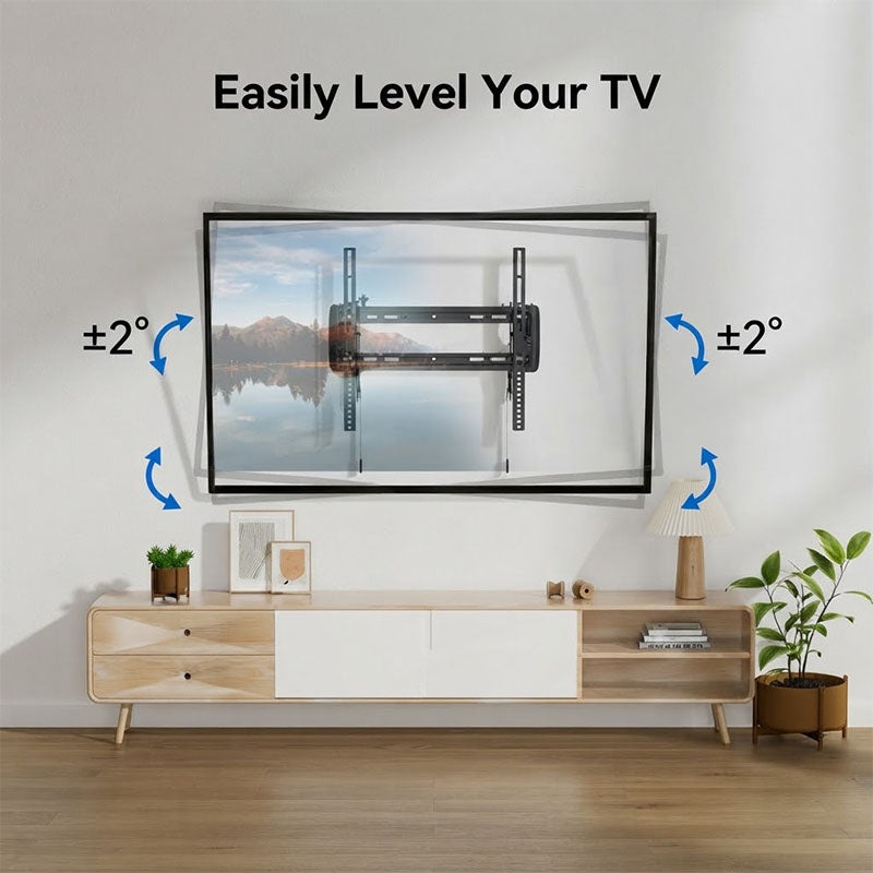 ErgoAV ERMTM6-01B Medium Tilt TV Wall Mount (Black)