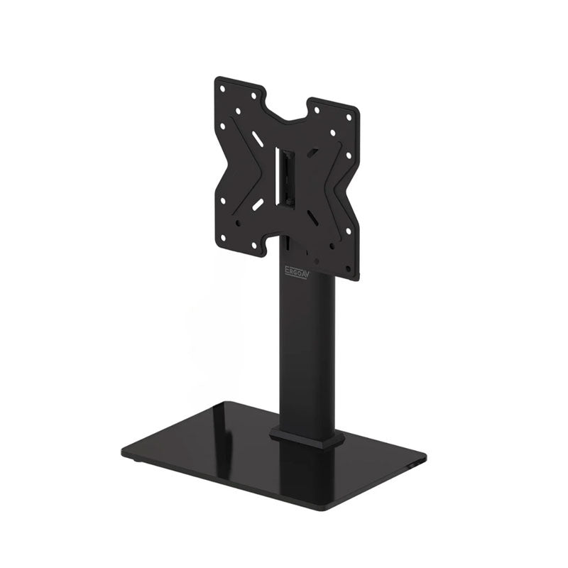 ErgoAV ERTSS2-01B XS Tabletop Swivel TV Stand (Black)