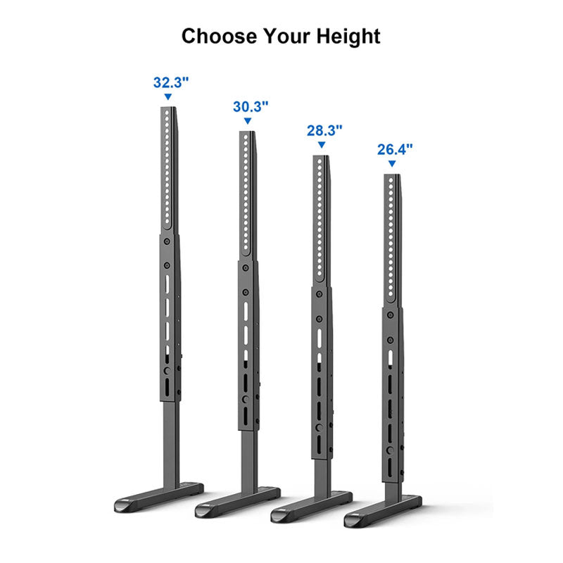 ErgoAV ERTSX1-01B Universal TV Legs (Black)