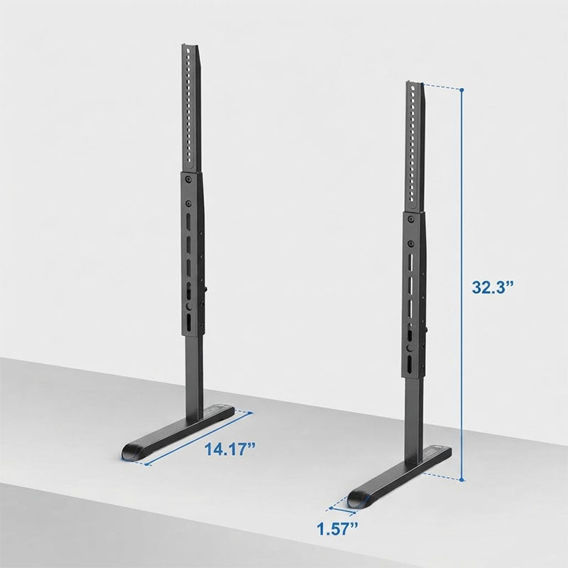 ErgoAV ERTSX1-01B Universal TV Legs (Black)