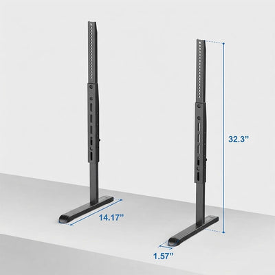 ErgoAV ERTSX1-01B Universal TV Legs (Black)