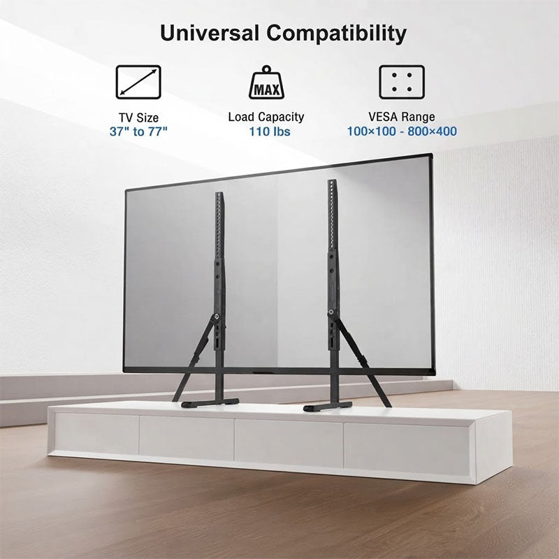 ErgoAV ERTSX1-01B Universal TV Legs (Black)