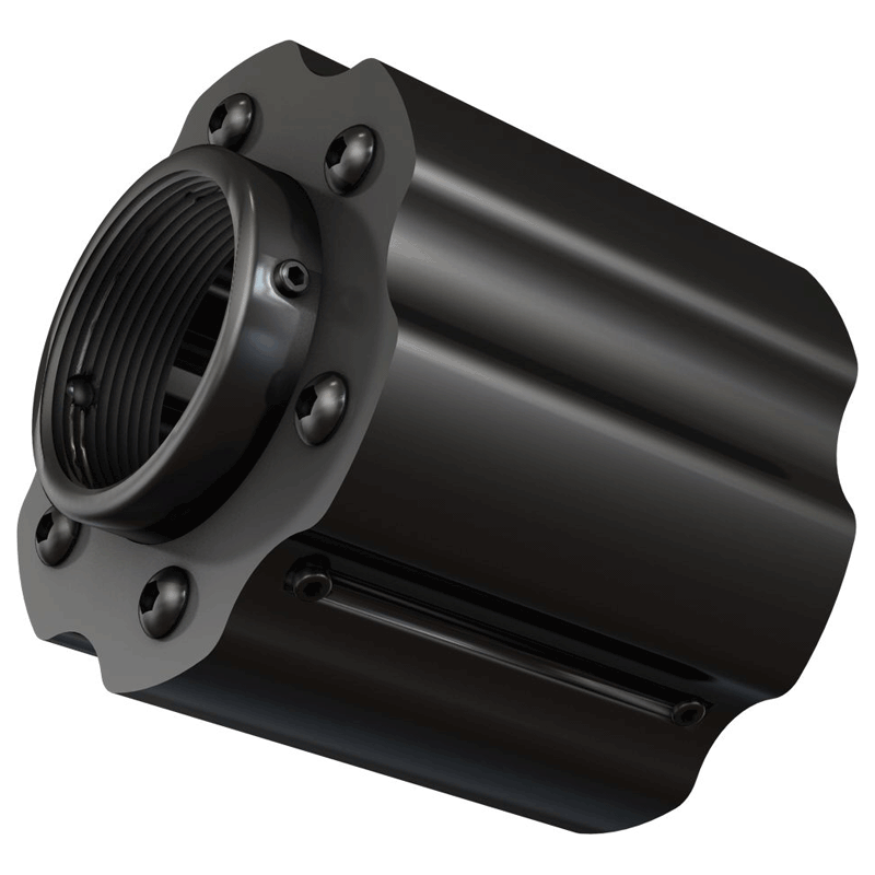 Crimson Rotating Tube Connector (Black) EC3