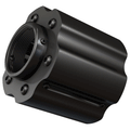 Crimson Rotating Tube Connector (Black) EC3