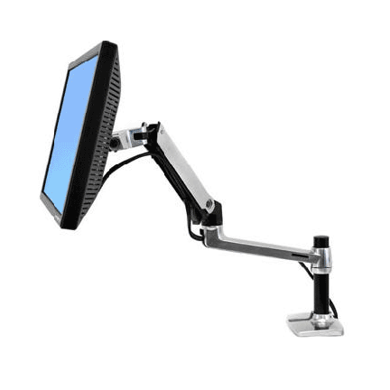 Ergotron LX Extending Adjustable Desktop Mount for 10-30 inch Screens 45-241-026