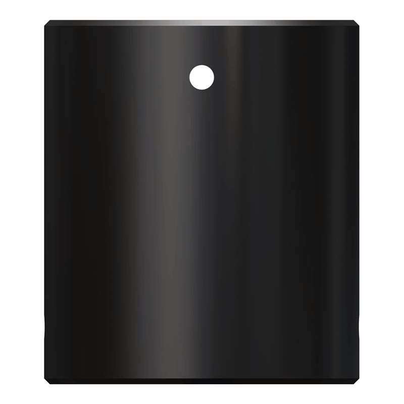 Crimson Sliding Collar for Flex Wall System ES1, black pipe sleeve side view