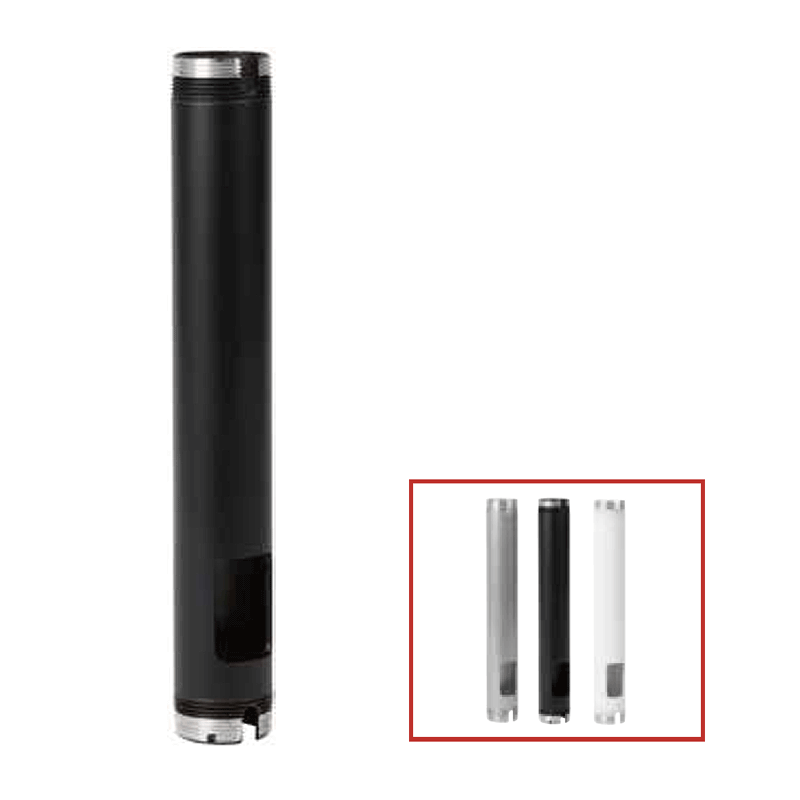 Peerless-AV Extension Columns EXT006 - EXT107, column speaker front view with finish options
