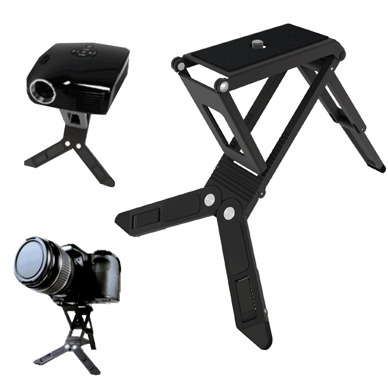 Crimson Photo-eAzl Folding Camera Stand and Tripod (Black) EZP