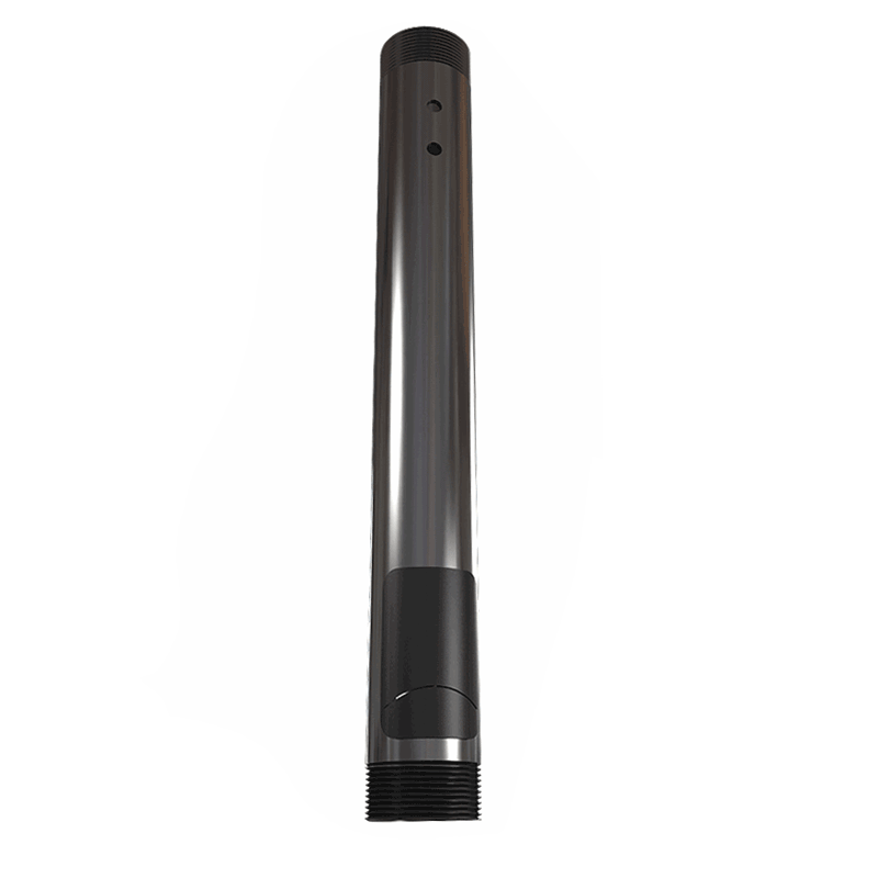 Crimson E Series 1.5 inch NPT Fixed Length Extension Columns (Black)