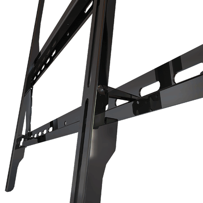 Crimson Extra Large Fixed TV Wall Mount F63, tilting wall mount adjustment detail