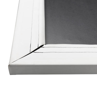 Da-Lite FC10A120X192 FullVision Fixed Frame, screen lower corner assembly detail