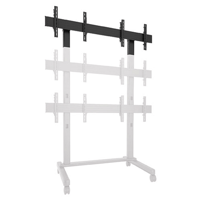 Chief FUSION 2x1 Additional Row for LBM and LVM Stands and Carts FCA2X1U