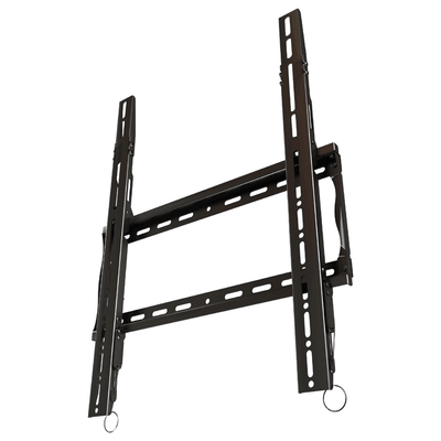 Crimson Fixed Portrait Wall Mount for 37-63 inch Screens with Post Installation Leveling (Black) FP63A