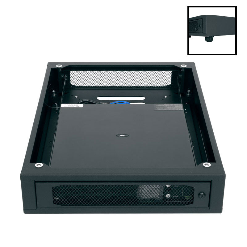 Middle Atlantic Forward UPS Caster Base, FWD-CBS-2KVA-BGR38