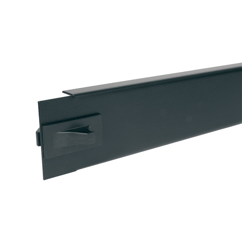 Middle Atlantic Forward Tool-Less Blank Panel FWD-SB1, mounting rail rear channel detail