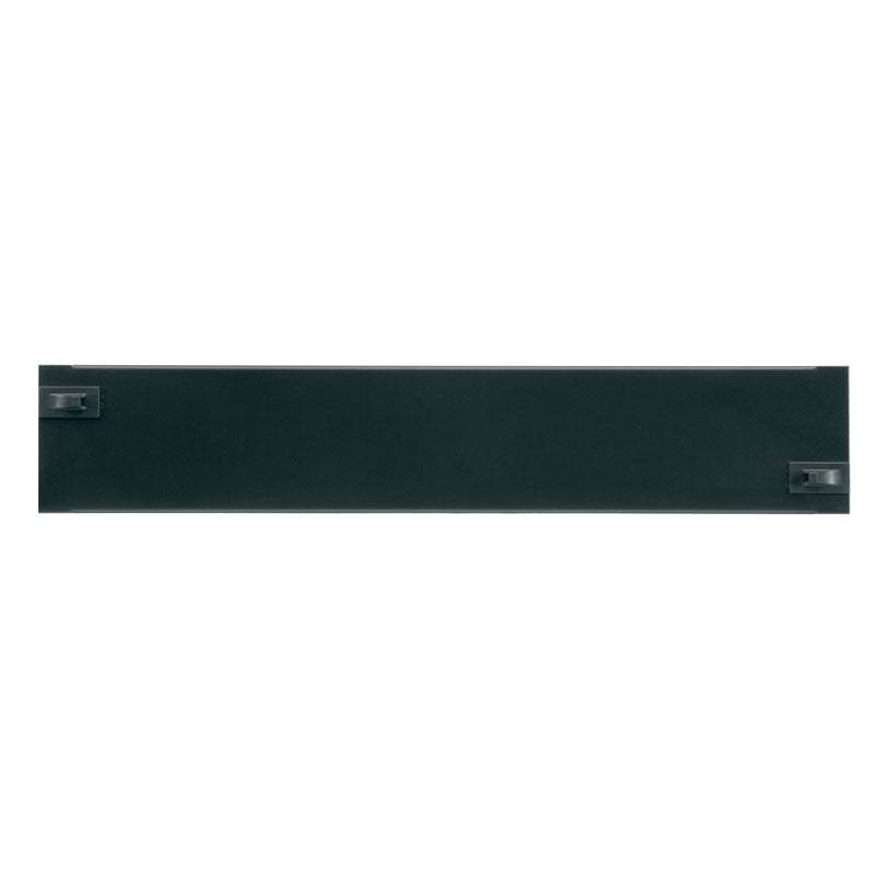 Middle Atlantic Forward Tool-Less Blank Panel (2RU, Flat Black) FWD-EB2