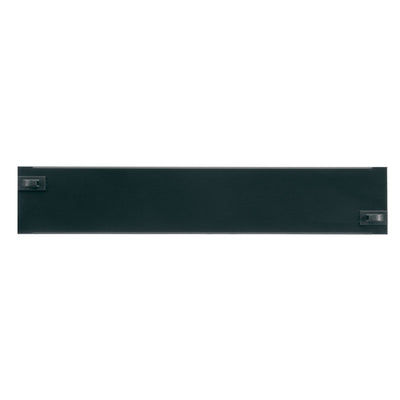 Middle Atlantic Forward Tool-Less Blank Panel (2RU, Flat Black) FWD-EB2