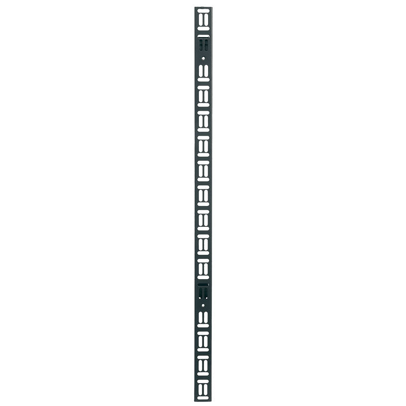 Middle Atlantic Forward Universal Vert Lace FWD-LACE-UMV-24-27, slotted vertical mounting rail front view