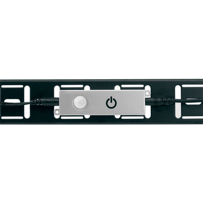 Middle Atlantic Forward Full Height Light FWD-LT-UTL-24-27-D, sensor module attached to a slotted mounting rail