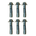 Crimson Concrete Expansion Anchors (6 Pack) HE386