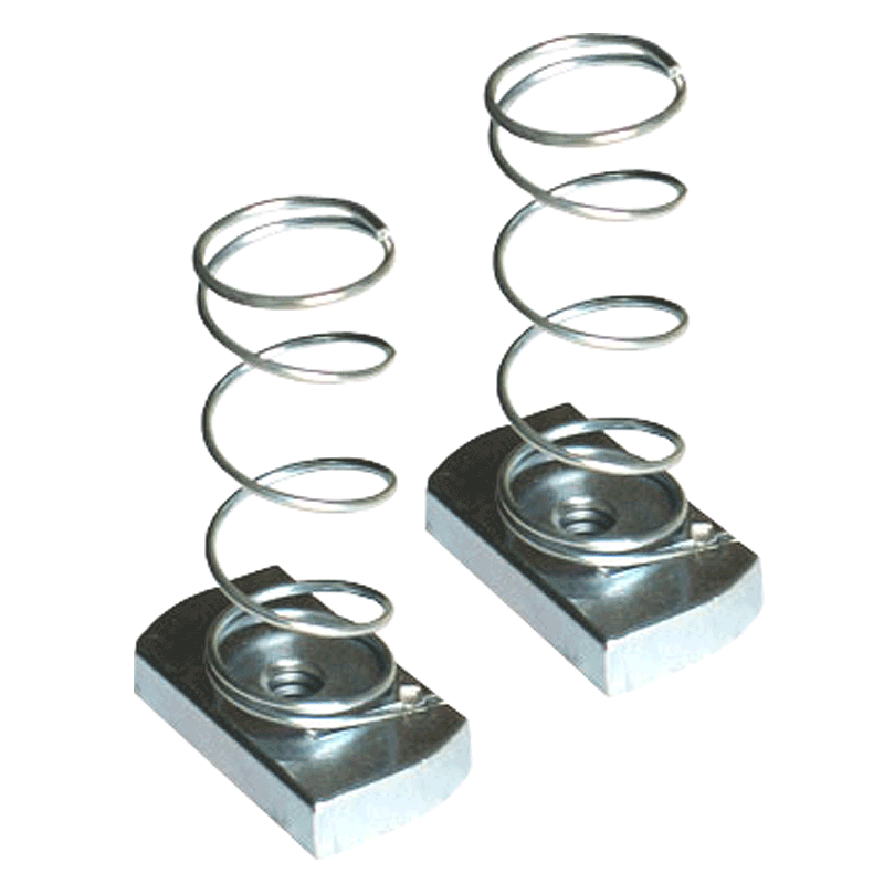 Crimson Unistrut Hardware Pack of Bolts and Spring Nuts (2 Pack) HU2