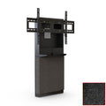iCartTX Large Display Wall Stand (Single 80 in, 3RU, Steel) IC-1800WS-ST