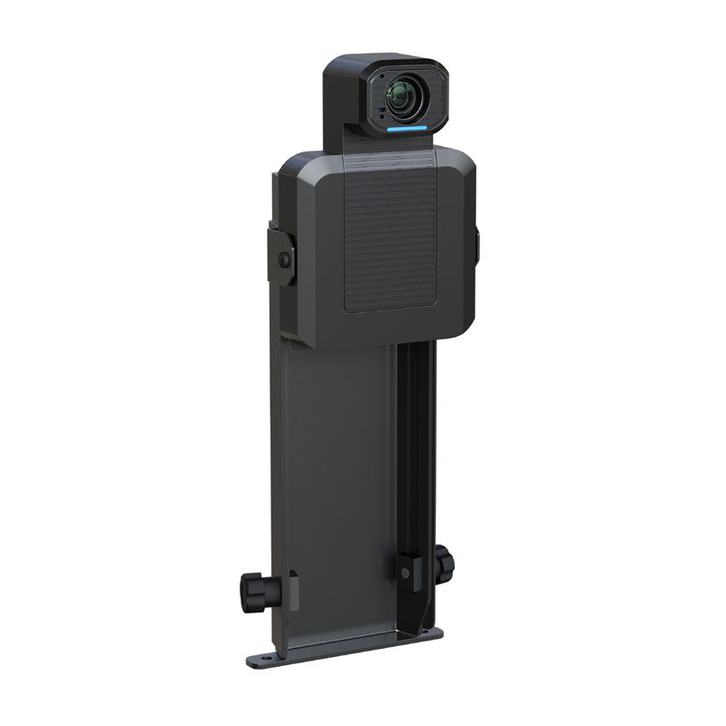 Chief Above or Below Camera Mount PAC810K, mobile display lift front view with camera