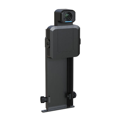 Chief Above or Below Camera Mount PAC810K, mobile display lift front view with camera