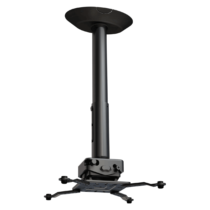 Crimson Adjustable Height Projector Ceiling Mount JKR3-24A, projector ceiling mount front view