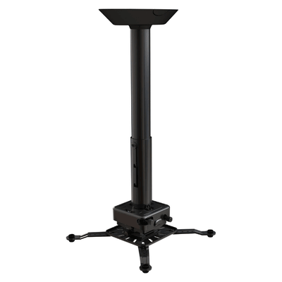 Crimson Adjustable Height Ceiling Projector Mount with 18-24 inch Drop (Black) JKR3-24A