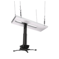 Crimson Suspended Ceiling Projector Kit & 12-18 in. Drop Black JKS3-18A